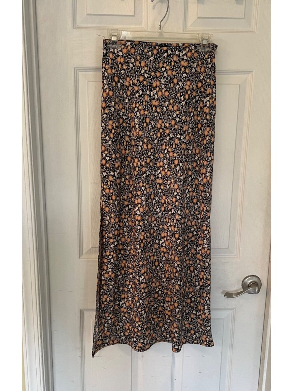 Nili Lotan X Target Floral Pattern Long Pull On A-Line Maxi Skirt 90s Y2K XXS - Picture 5 of 10
